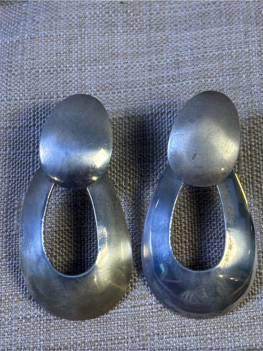 Beautiful modernist ATI Mexico Earrings